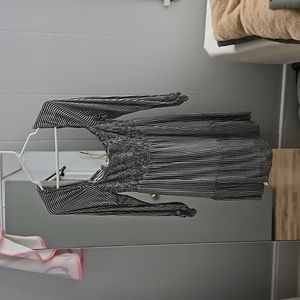 Abercrombie and fitch gingham mini dress